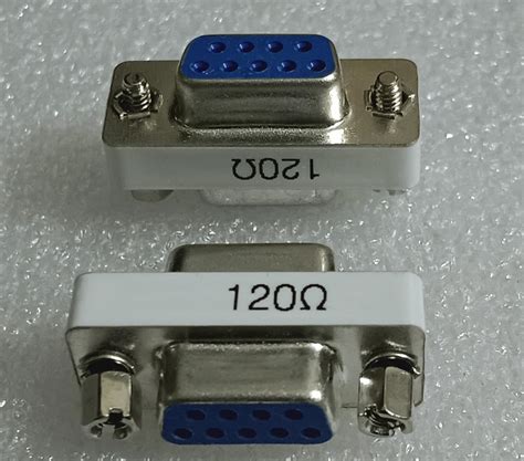 DB9 Female to DB9 Female with 120 ohm Termination CAN Adapter : Amazon ...