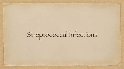 Streptococcal infections , Streptococcus | PDF