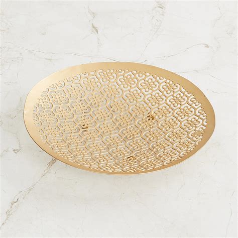 Buy Bleam Metal Baroque Decorative Platter from Home Centre at just INR ...
