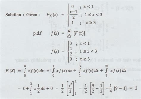 2 Marks Questions and Answers - Probability and random variables ...