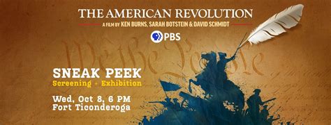 American Revolution Preview Screening, Fort Ticonderoga, 8 October 2025 ...