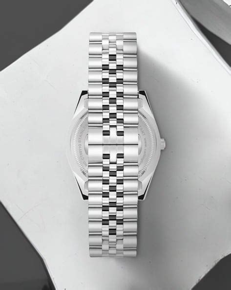 Fastrack Men Blue Printed Dial & Blue Stainless Steel Bracelet Style ...