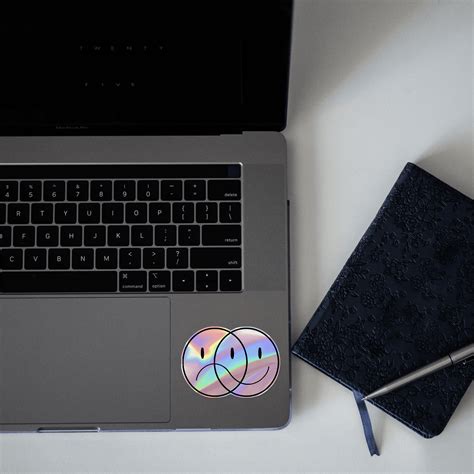 Happy/ Sad smiley face Holographic Sticker – sticckiz.com