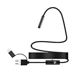 Technoview 5.5mm/7mm Waterproof Mini Endoscope USB Wire Snake Tube ...