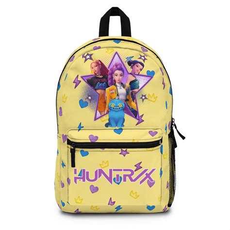Buy Huntrix K-pop Demon Hunters Backpack in Pastel Yellow, Netflix ...