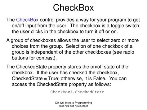 Image result for Checkbox Visual Studio