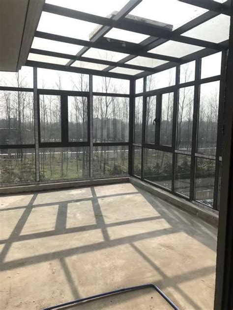 海口露台铝合金玻璃结构阳光房安装定制 - 海南悦民园林绿化修剪养护公司