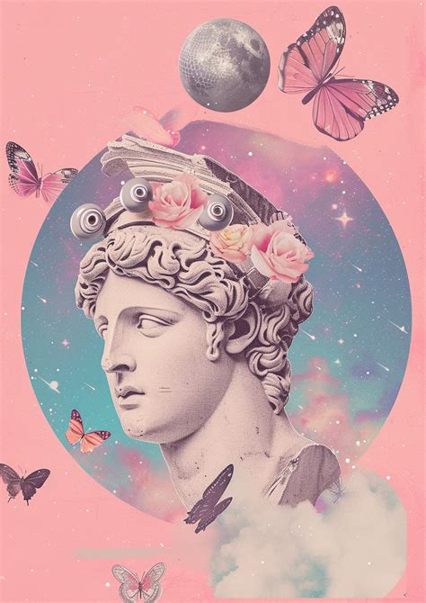 Surreal Aesthetic Pop Art Wall Poster