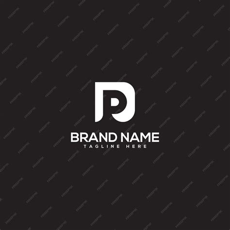 Premium Vector | Abstract pd dp p d letters logo initial based monogram icon vector