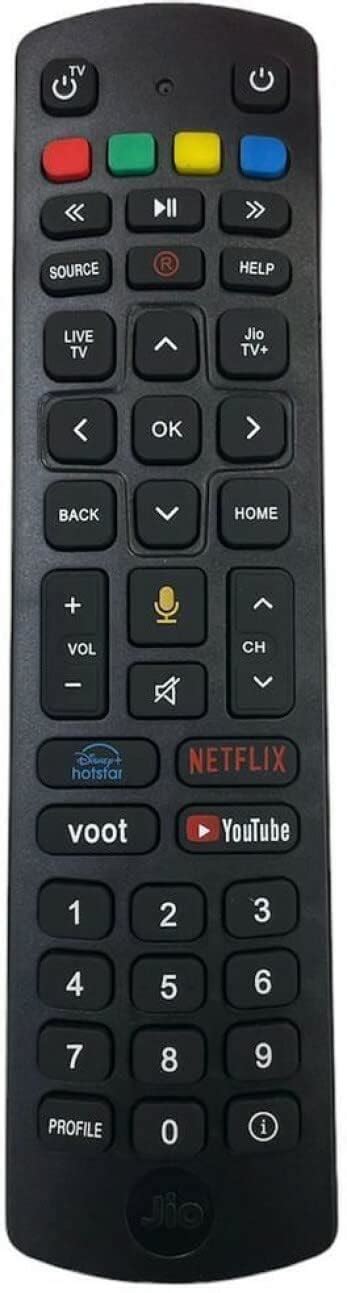 Buy Fibre-3 (with Voice Command) Remote Compatible with JIO Fibre Set ...