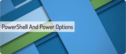 Image result for PowerShell Options
