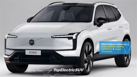 First-Ever 2026 Volvo EX60 Mid-Size Crossover: What to Expect From the New Electric SUV ...