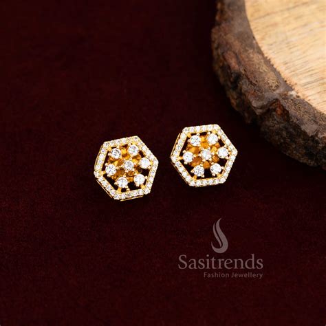 American Diamond Earrings – Sasitrends