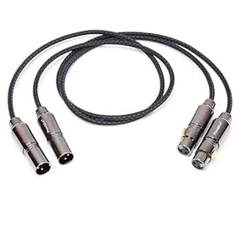 Pangea Audio True Balanced Interconnect XLR to XLR - 0.6 Meter Pair ...