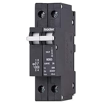 ASI NDB5-J415-2P DIN Rail Mount Circuit Breaker, UL 1077 Supplemental ...