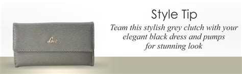 Lavie Women's Clutch (Grey) : Amazon.in: Bags, Wallets and Luggage