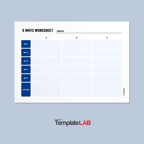 40 Effective 5 Whys Templates & Examples ᐅ TemplateLab