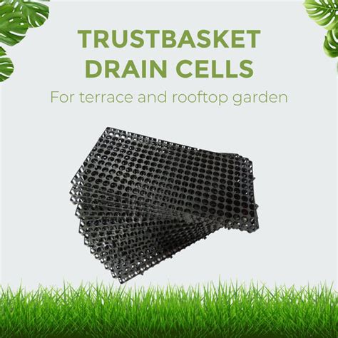 Drain Cells - For terrace and rooftop garden – TrustBasket