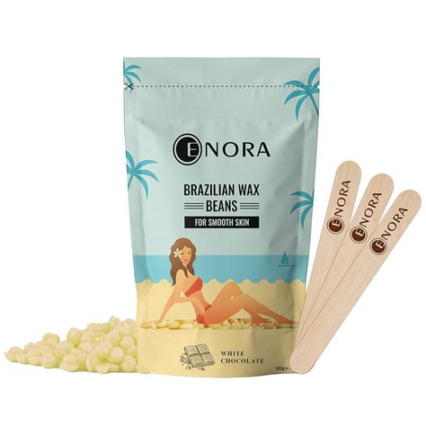 ENORA Hair Removal Brazilian Hard Wax Beans Painless And Stripless For ...