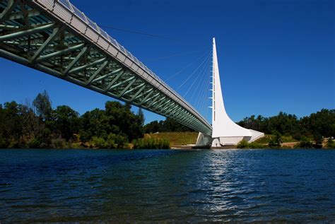 Bridges — Sundial Bridge at Turtle Bay, Redding, California
