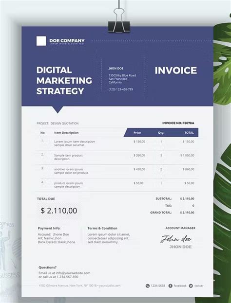 Image result for QuickBooks Pro Invoice Templates