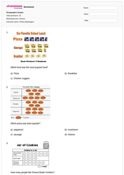 50+ Pictographs worksheets on Wayground | Free & Printable