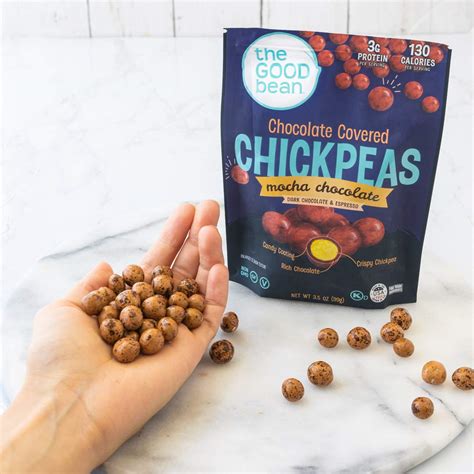 Buy The Good Bean Chocolate Covered Chickpeas - Variety Pack - (4 Pack ...