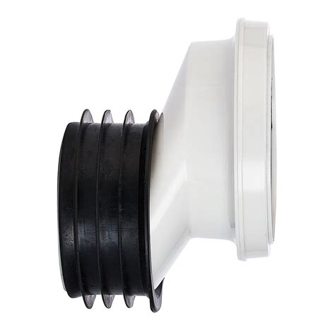 Buy MaKe PRO019 40mm Offset WC Pan Connector , White Online at ...