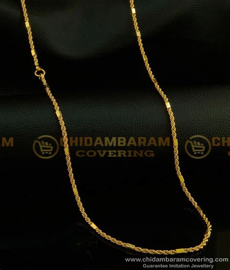 Buy Real Gold Look Kerala Twisted Chain Guarantee Chain Buy Online Shopping
