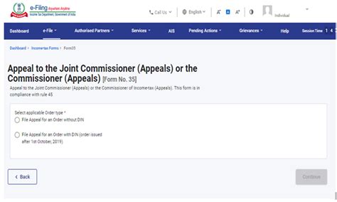 Form 35 User Manual | Income Tax Department