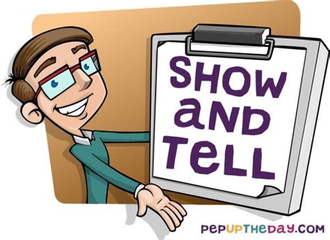 Show And Tell Clipart