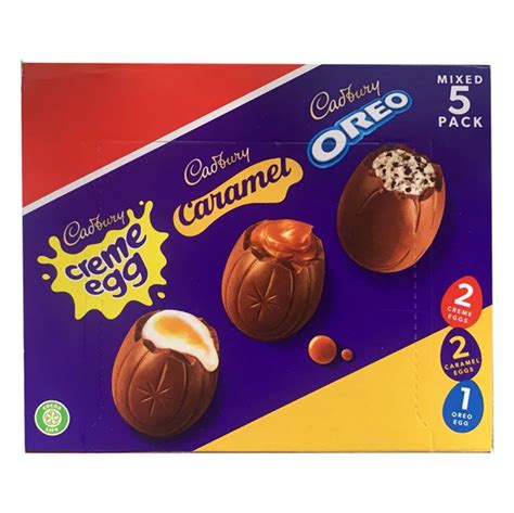 Cadbury Mix Creme Eggs 5 Pack - 200g