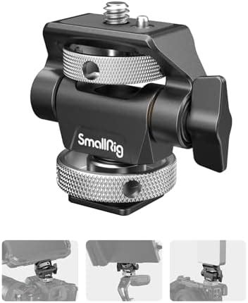 (New Version) SMALLRIG Camera Monitor Mount with Cold Shoe Adapter, 360 ...
