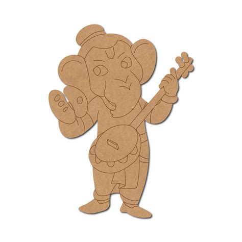 Ganesha Pre Marked MDF Design 29 – Woodle India