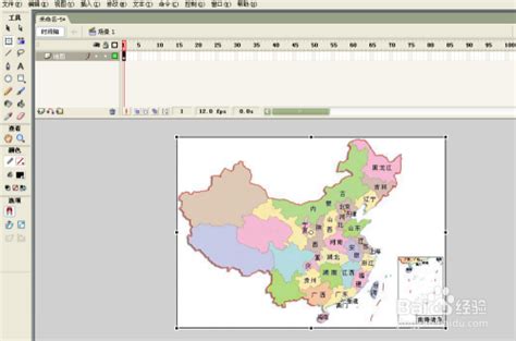 Flash入门实例：[17]如何制作中国地图动画-百度经验