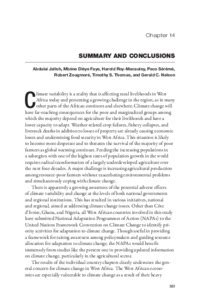 Summary and conclusions - OAR@ICRISAT