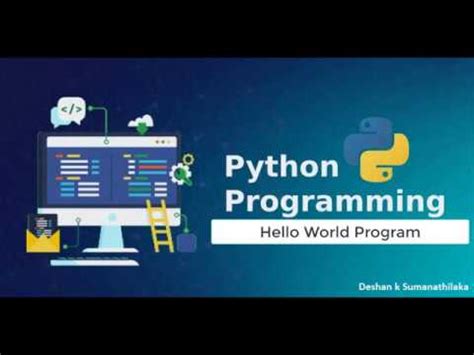Image result for Python Tutorial HelloWorld