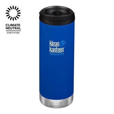Klean Kanteen TK Wide 16 oz Water Bottle, Sip Lid, Insulated Stainless ...