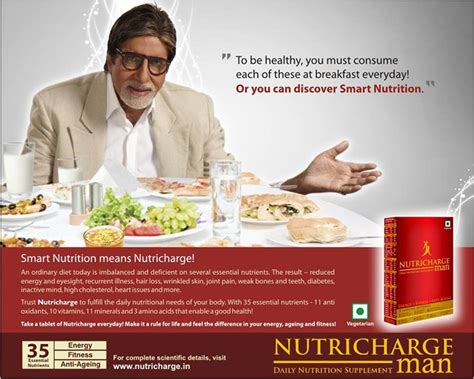Water Communications | Nutricharge Man Print Ads