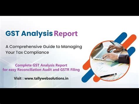 Complete GST Analysis Report for easy Reconciliation Audit and GSTR ...