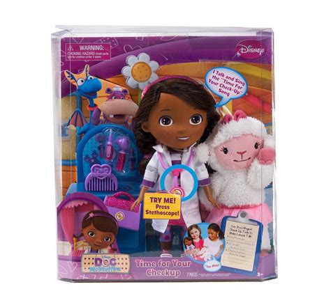 Doc McStuffins Interactive Talking Doll + Lambie Plush Doll for $29.99 ...