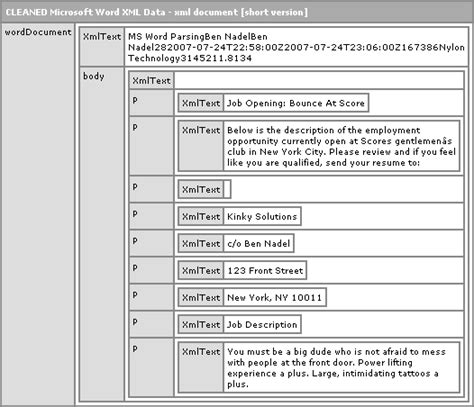 Word XML Features 的图像结果