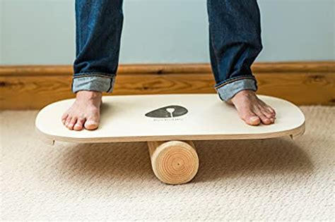 Buy BestOne Wooden Balance Board Foot Rocker Leg Exerciser Occupational ...