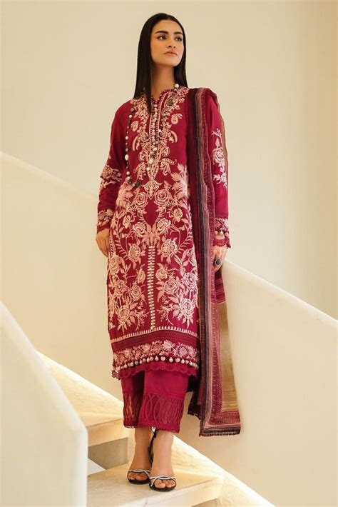 Sana Safinaz Muzlin Spring Lawn Collection 2023 – M231-019A-CJ – YourLibaas