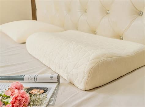 The Hue Cottage Memory Foam Orthopedic Cervical Pillow for Neck and ...