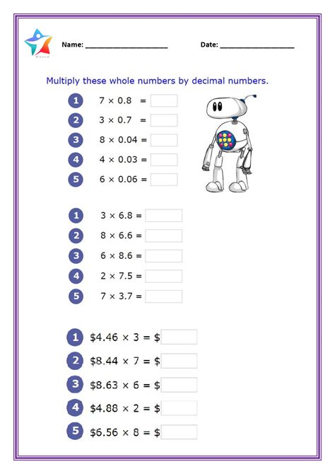 Math Worksheets for Grade 4 | My Skill Star