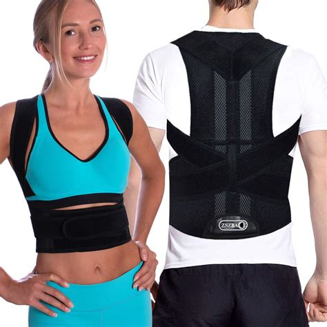 Posture Corrector for Women & Men - Thoracic & Shoulder Brace for Upper ...