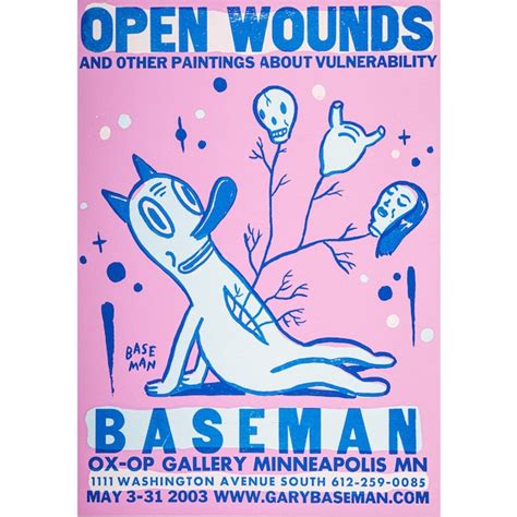 Gary Baseman: Open Wounds screen printing | tomenosuke