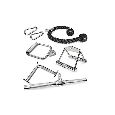 Inside Mart D Handle tricep Rope Handel V Shaped Solid Tricep Press ...