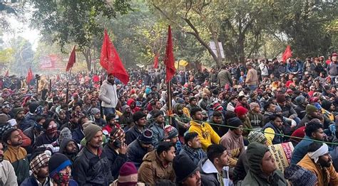 Manesar contractual workers strike work for better pay, work condition